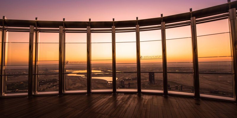 Sunrise At the Top 124th Floor Burj Khalifa