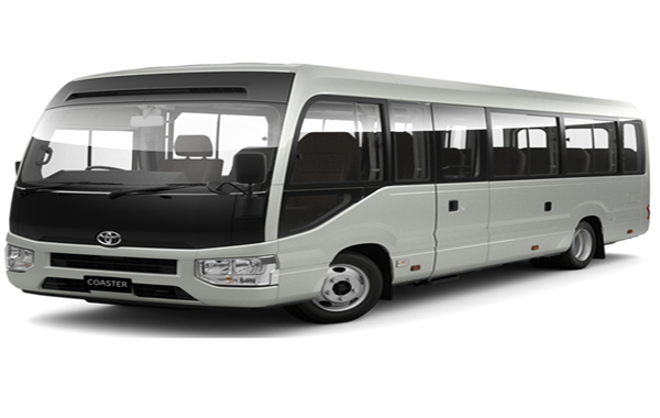 Toyota Coaster (Capacity - 20 Guests) 
