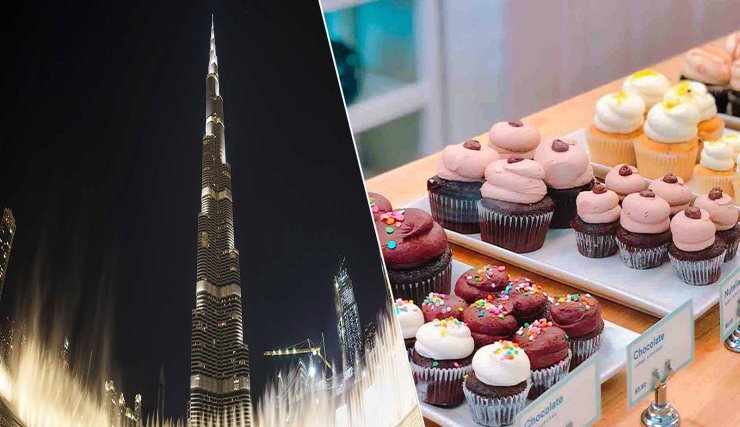 Burj Khalifa and The Cafe Treat