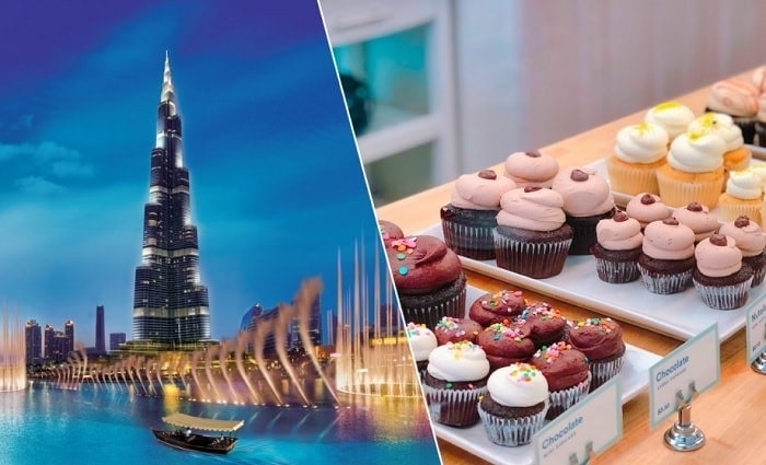 Burj Khalifa and The Cafe Treat
