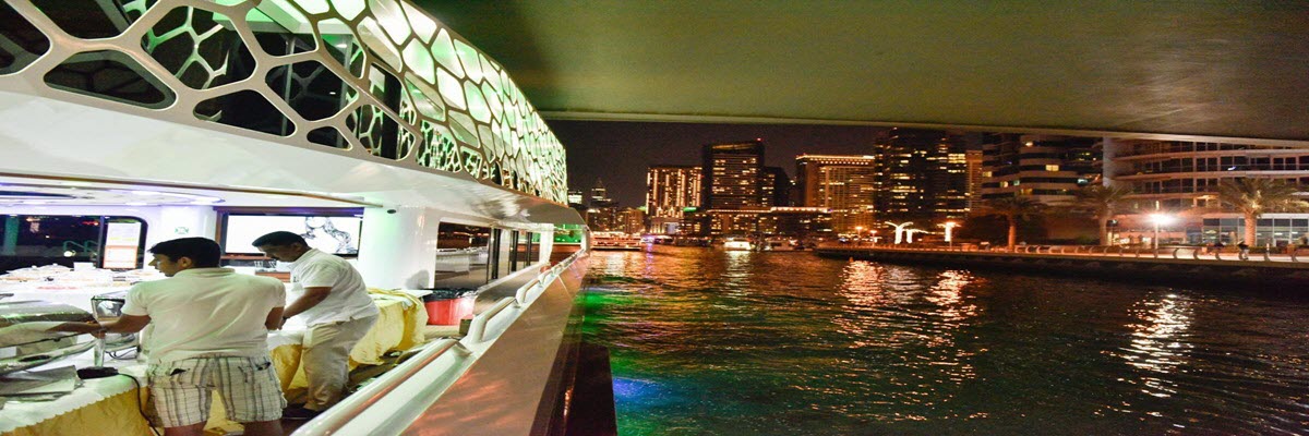 Lotus Mega Yacht Dubai Dinner Cruise Atlantis