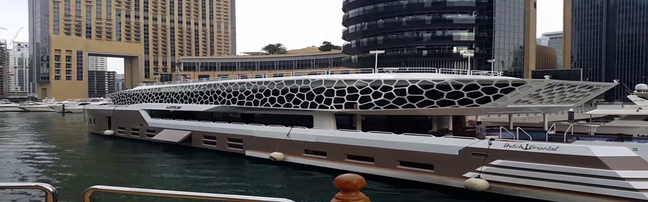 Lotus Mega Yacht Dubai Dinner Cruise Atlantis