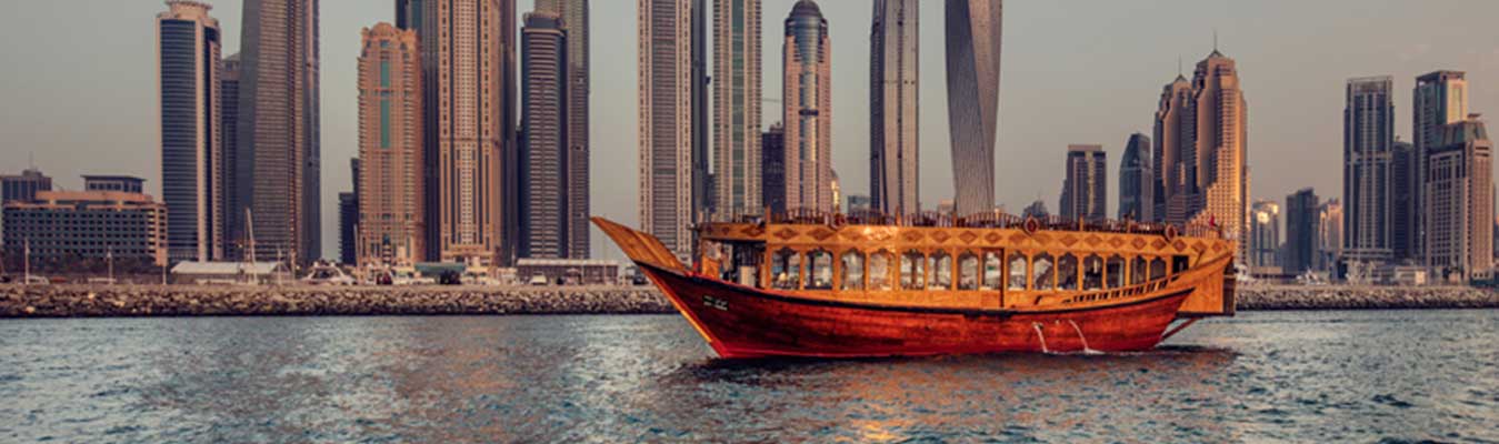 Dubai Marina Cruise  and Desert Safari