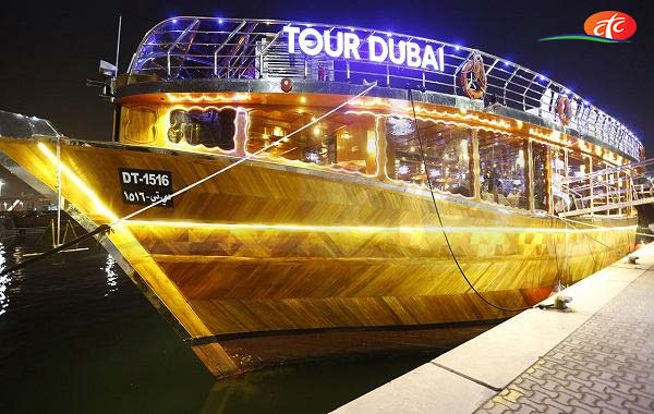 Dhow Cruise Luxury - Dubai Creek Five Star Tour